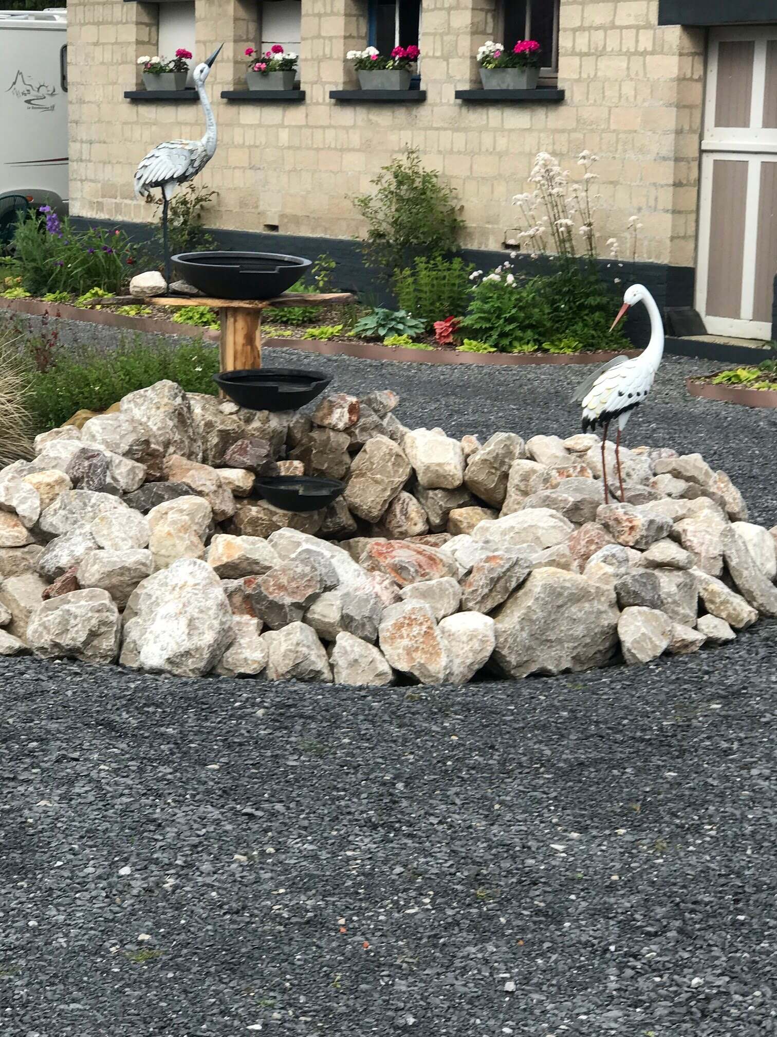 Gîtes au du Bonheur - Aménagements Extérieurs